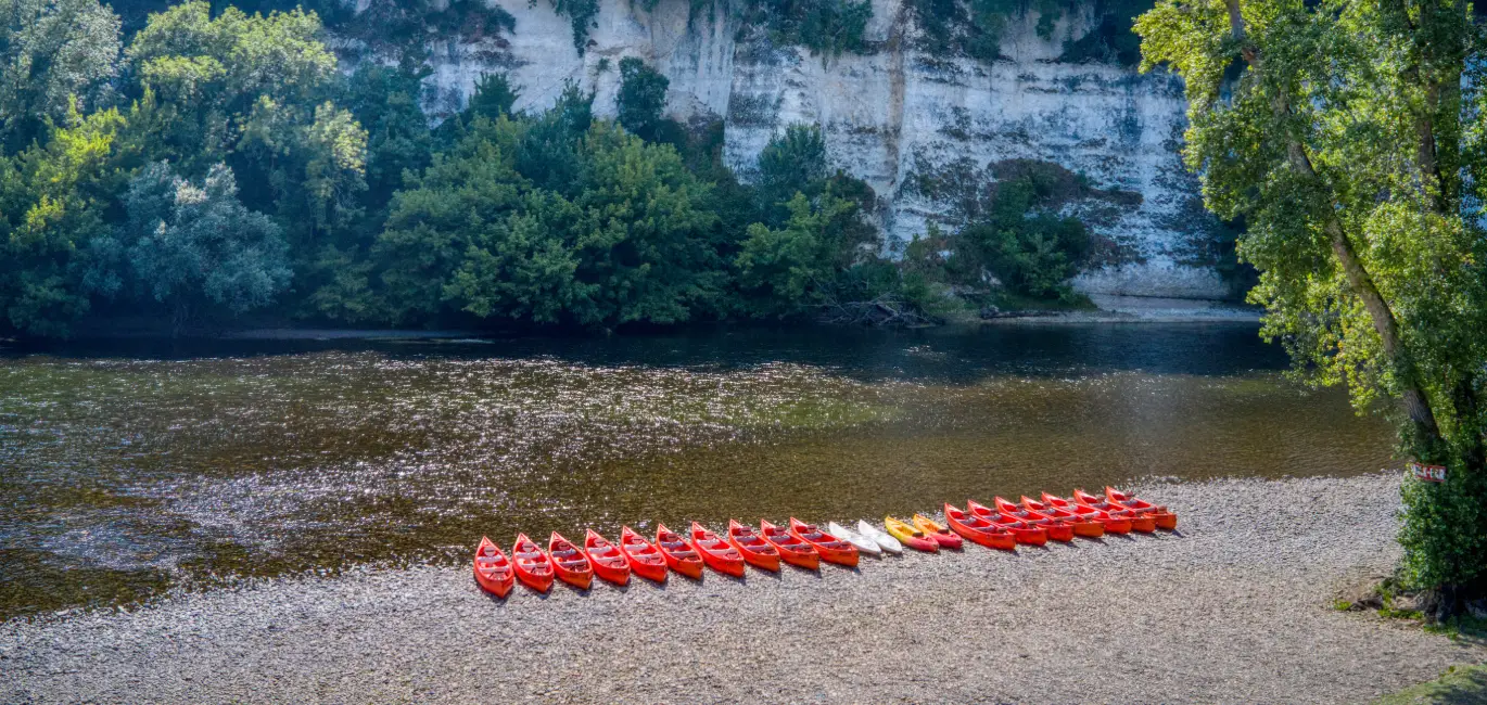 Location de canoe sur la dordogne