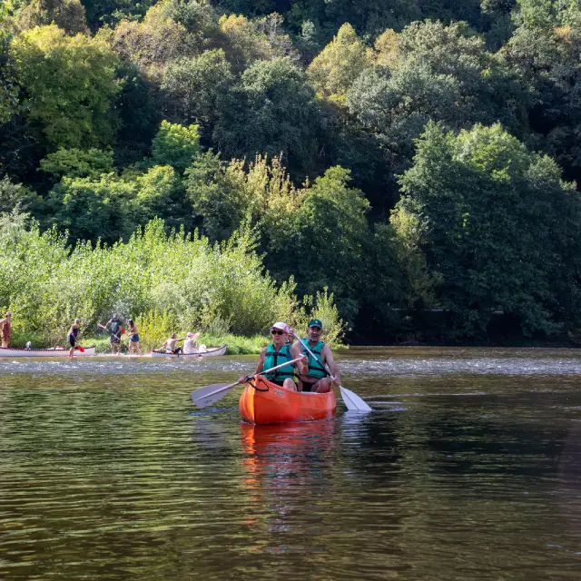 Beynac en kayak